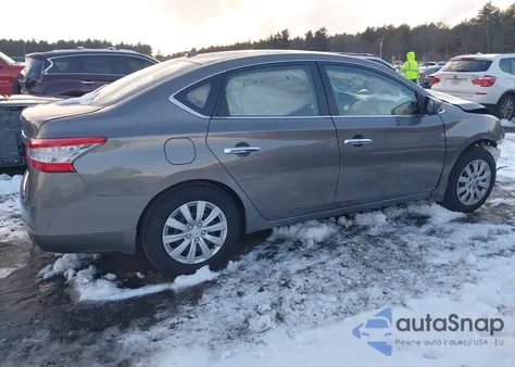 2015 Nissan Sentra Sv из США, поврежденный, VIN 3N1AB7AP2FL692537